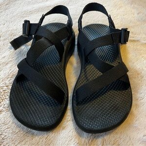 Black Chaco Single Strap Sandals 6